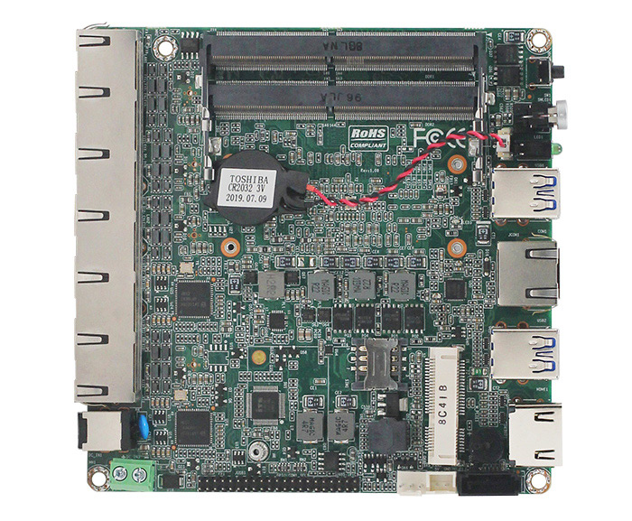 I5-7200U I7-7500U 6网口 工控主板