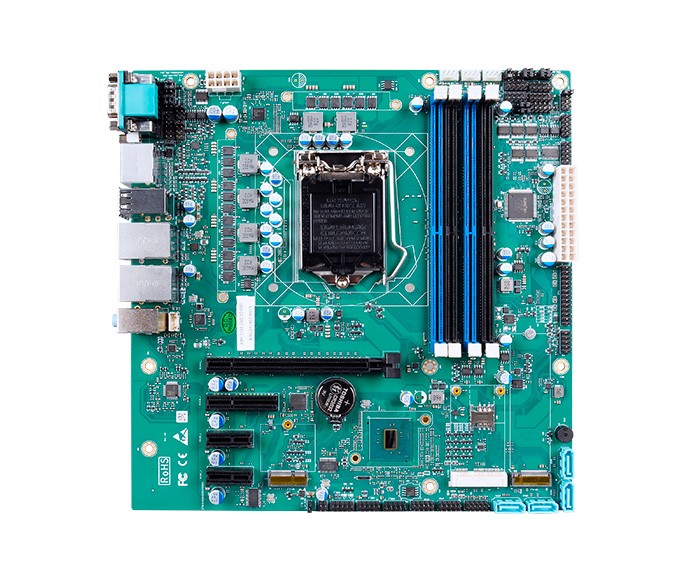 PIM-3110- M-ATX工业母板 - 6~9代H110/Q170芯片组2u/4u工业主机工控机主板多PCIE扩展激光打印视觉检测安防监控主机